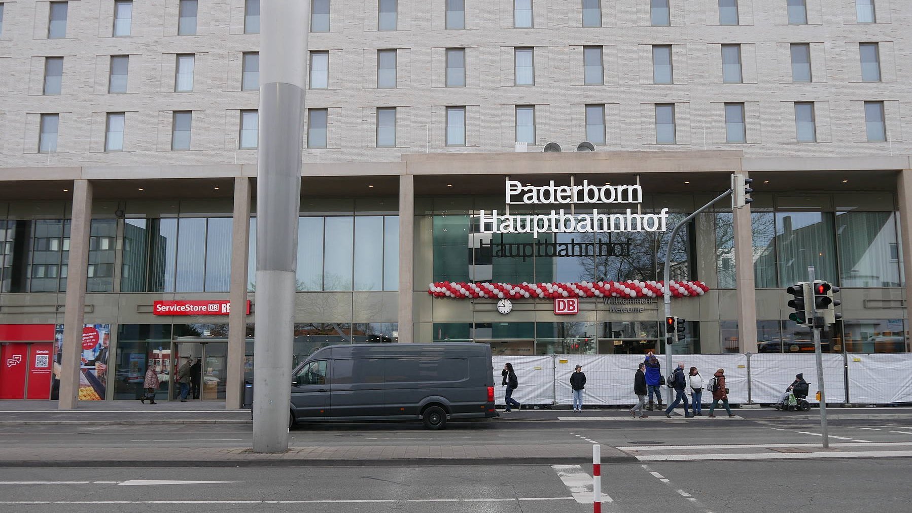 Der neue Paderborner Hauptbahnhof